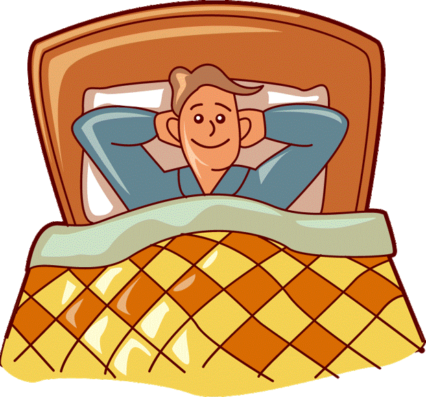 clipart man in bed - photo #5