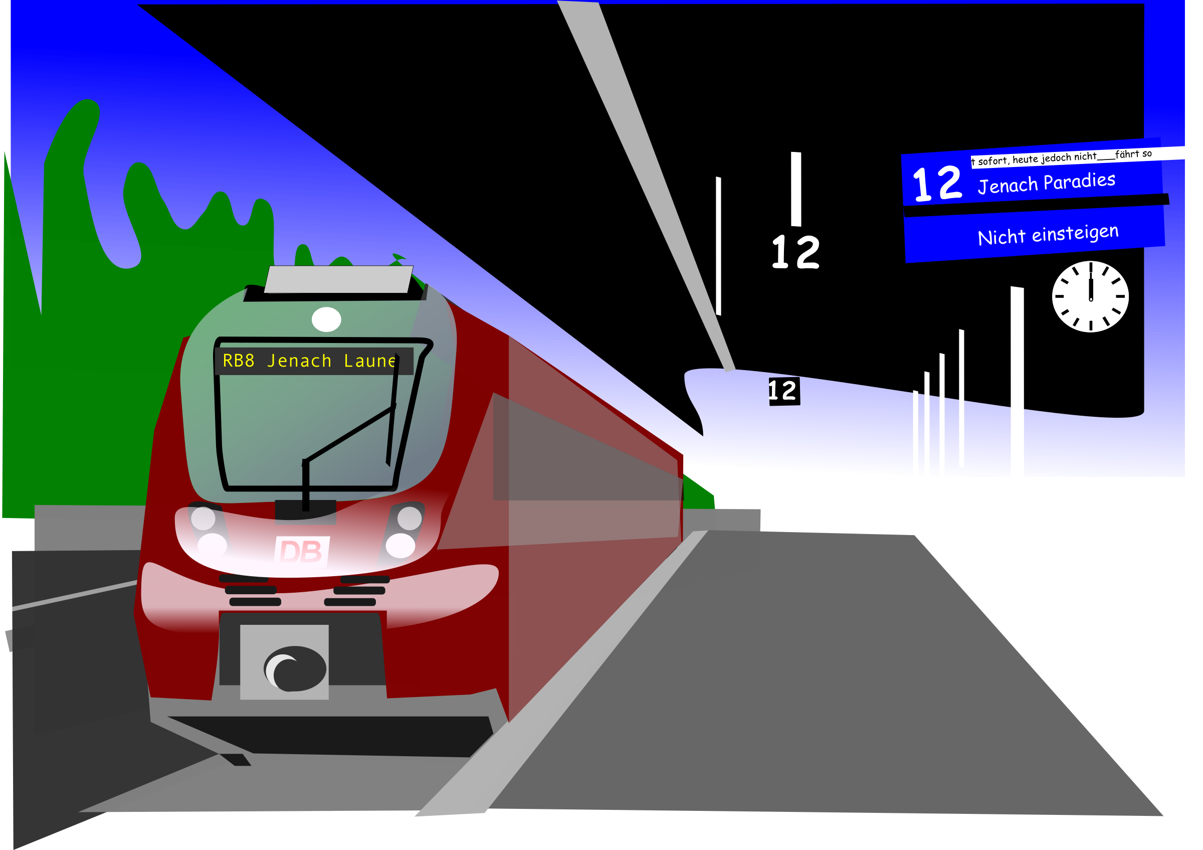 train platform clipart - photo #17