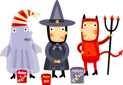 These ESL Halloween conversations will help you learn the ESL Halloween vocabulary.