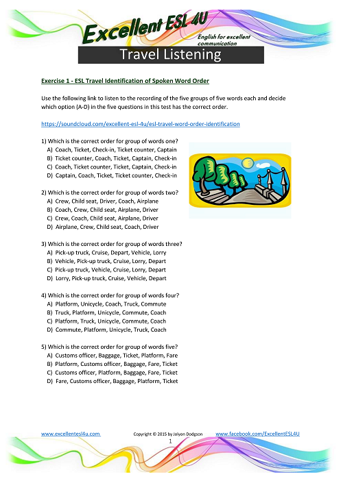 ESL Printables