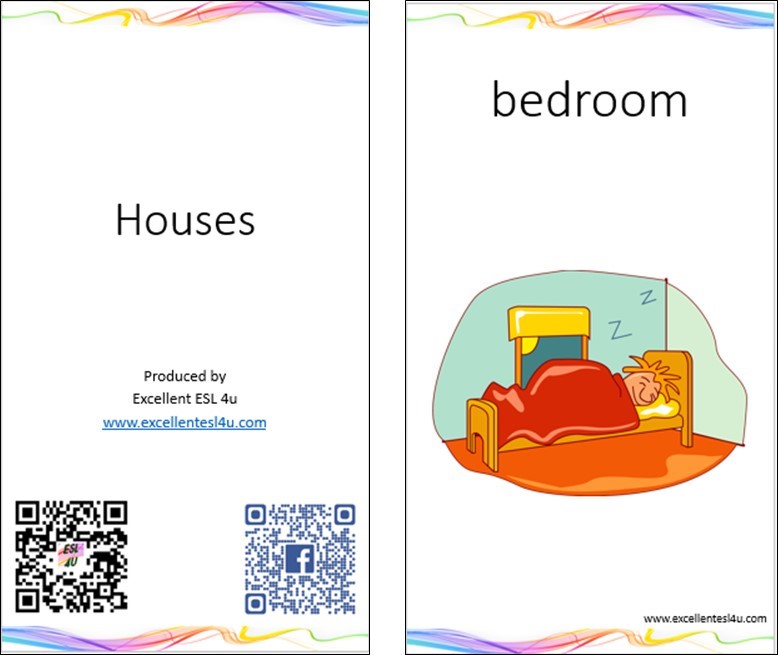 Rooms Of The House Vocabulary Game