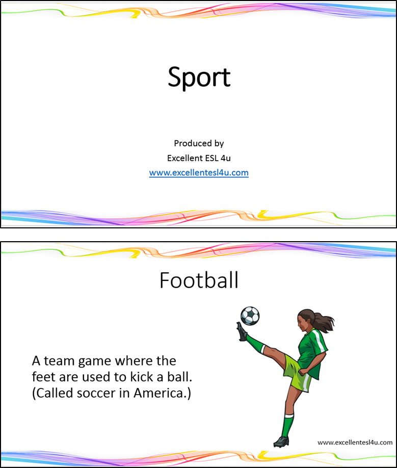 Sports Vocabulary  8th grade ISE - 0