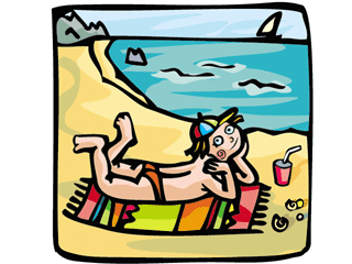 The ESL at the beach reading passage and questions on this page will help you get better at understanding the beach vocabulary.