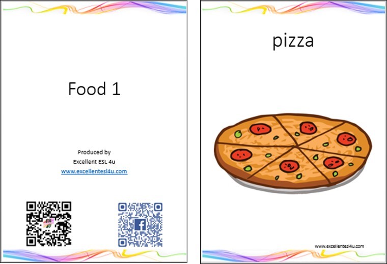 Esl Kids Food Vocabulary 1