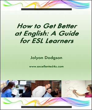 Free ESL book: 'How to Get Better at English: A Guide for ESL Learners' by Jolyon Dodgson